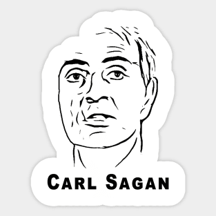 Carl Sagan Sticker